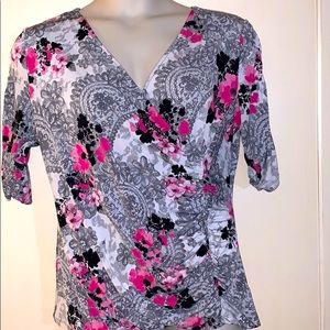 Style & Co. Cherry Blossom Top